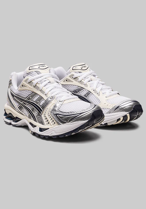 Women's Gel-Kayano 14 - White/Midnight - Image 7