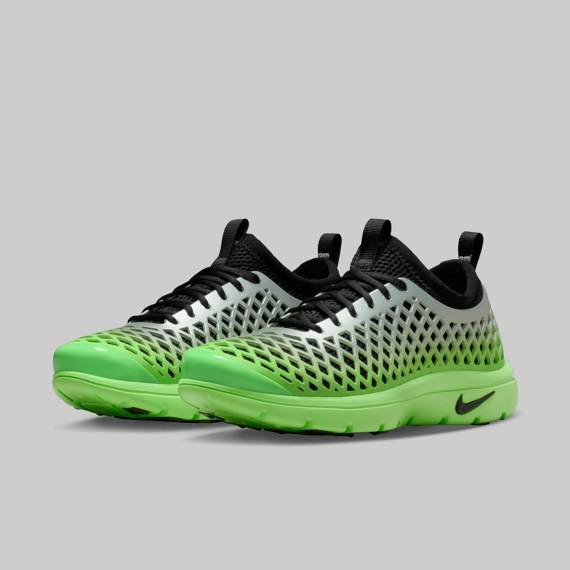 W's Rejuven8 Run OG SP QS - Metallic Silver/Voltage Green - Image 2
