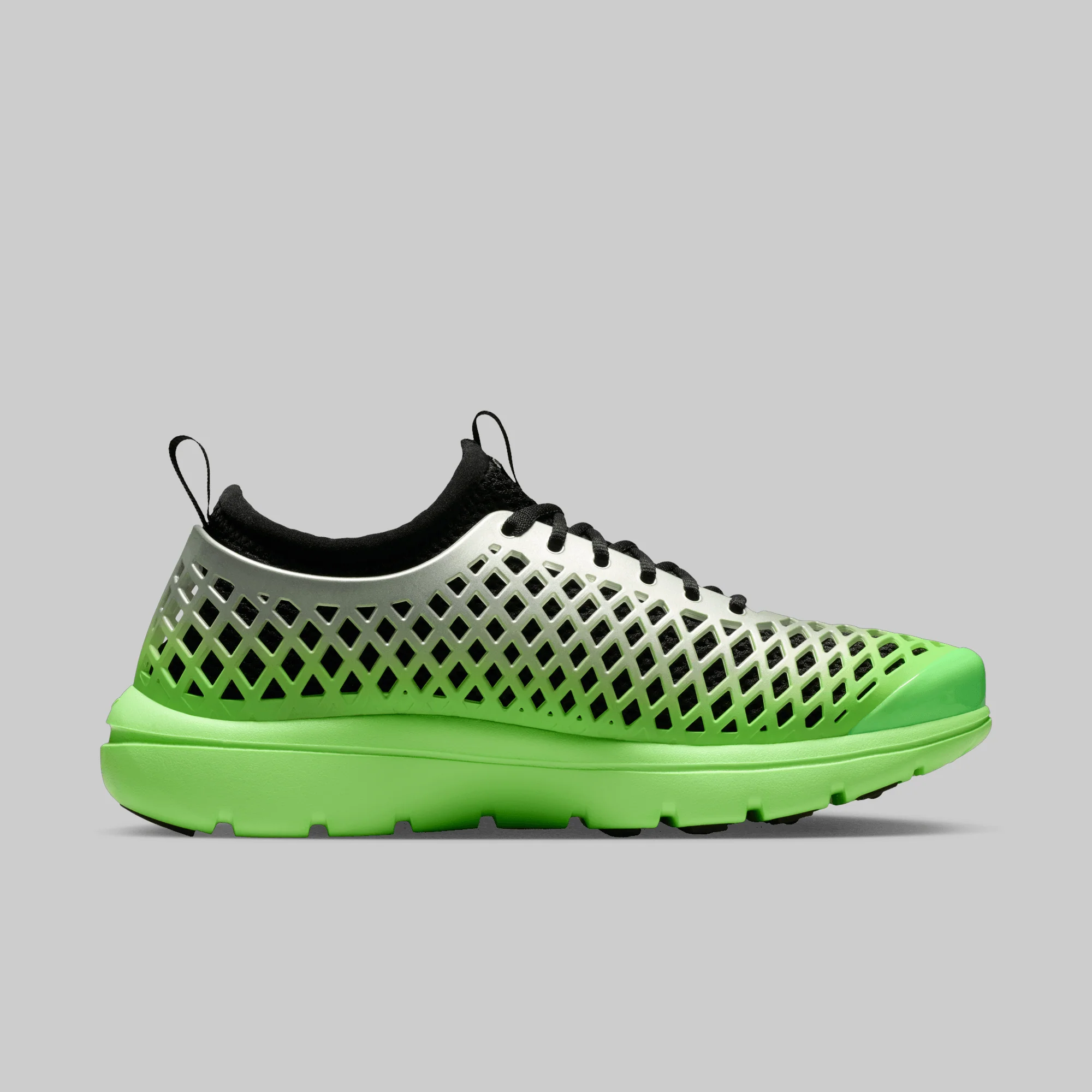 W's Rejuven8 Run OG SP QS - Metallic Silver/Voltage Green - Image 3