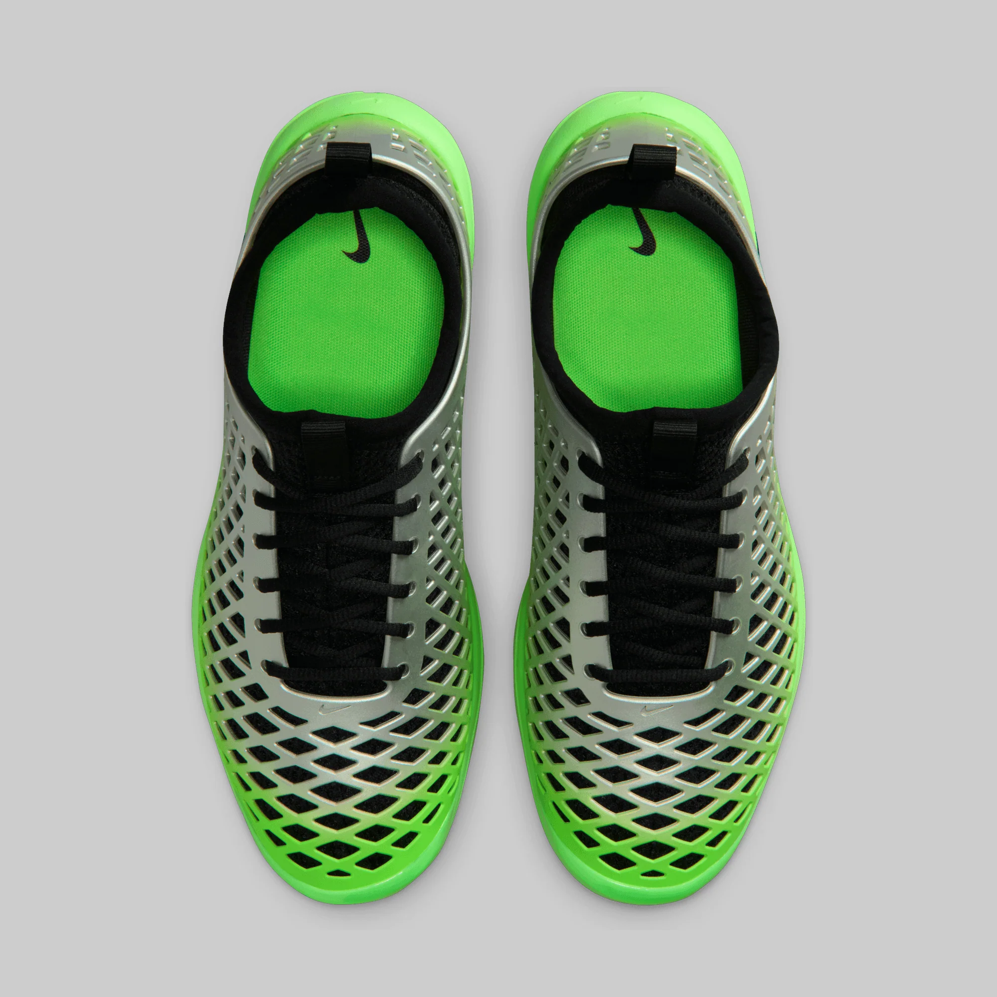 W's Rejuven8 Run OG SP QS - Metallic Silver/Voltage Green - Image 8