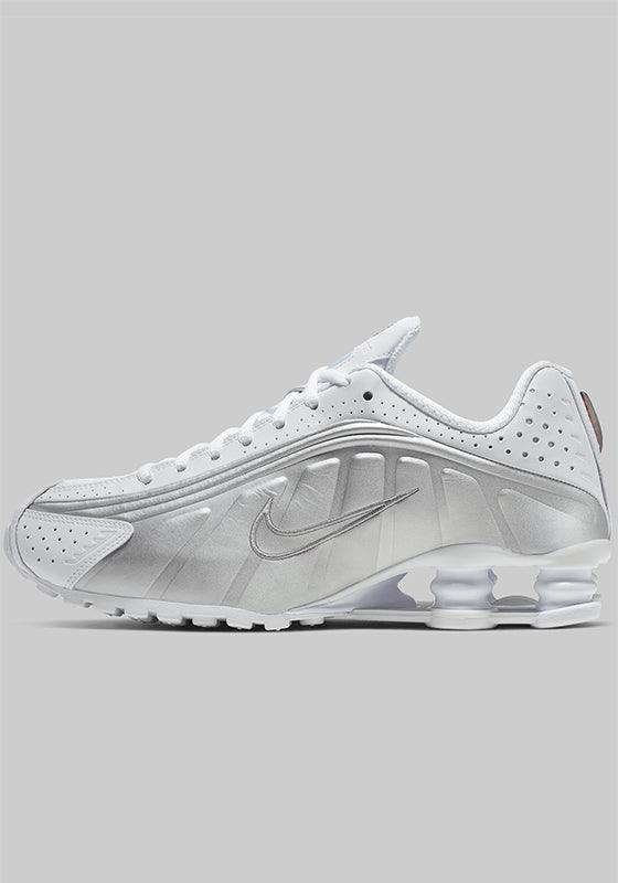 W's Shox R4 - White Metallic