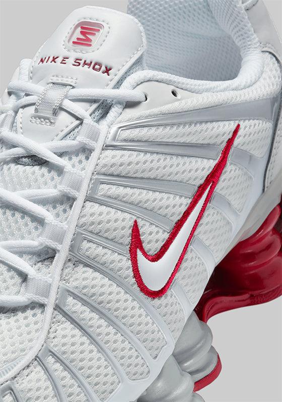 W's Shox TL - Platinum Tint/Gym Red - Image 8