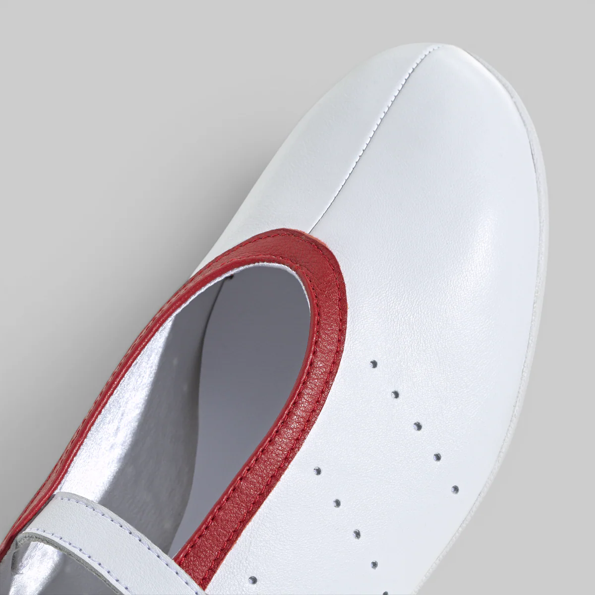 Women's Stan Smith Low Ballet - White/Red - Image 6
