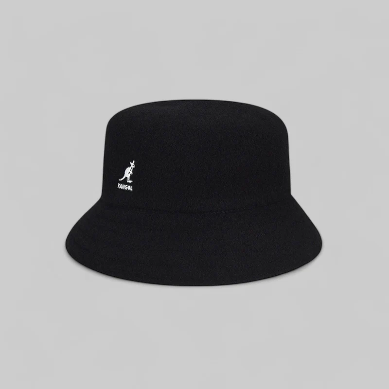 Wool Lahinch Bucket Hat - Black