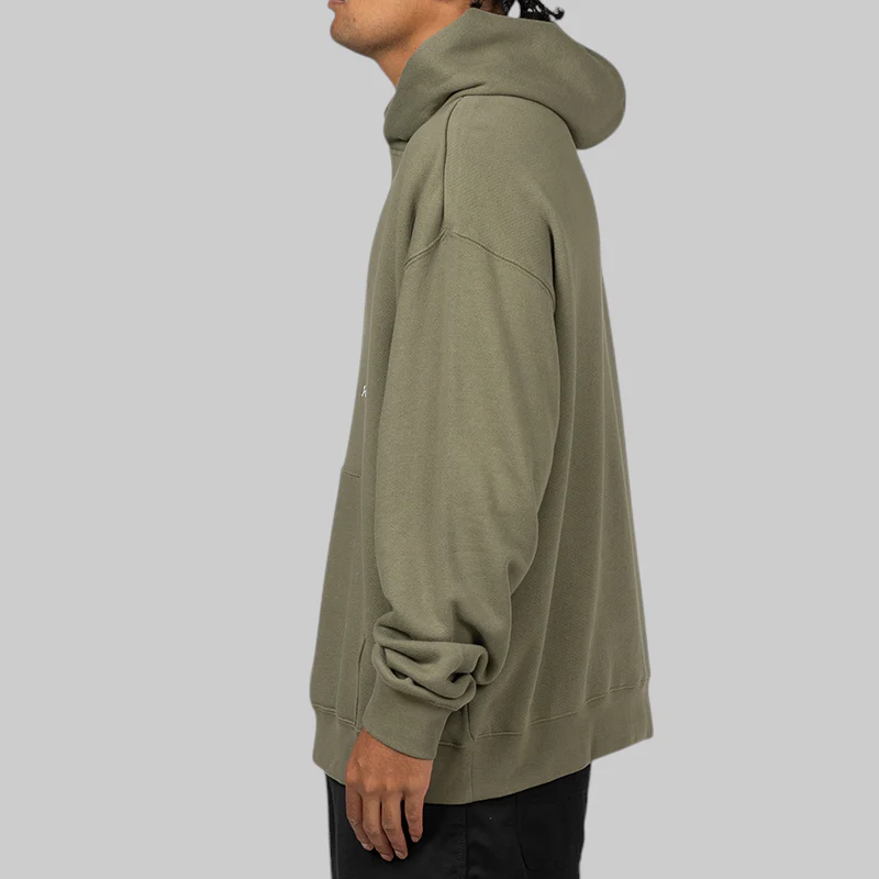 Wordmark Hoodie - Olive - Image 3