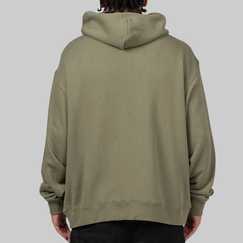 Wordmark Hoodie - Olive - Image 4