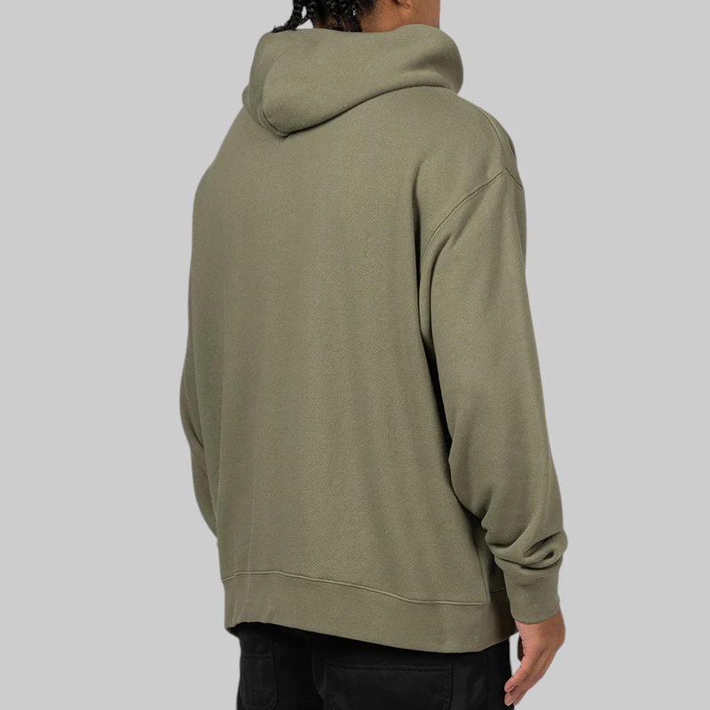 Wordmark Hoodie - Olive - Image 5