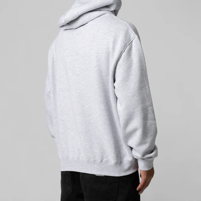Workgear Hoodie - Grey Heather - Image 5