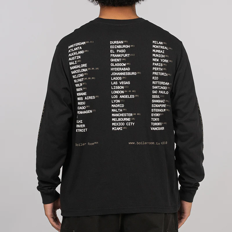 World Tour Long Sleeve - Black