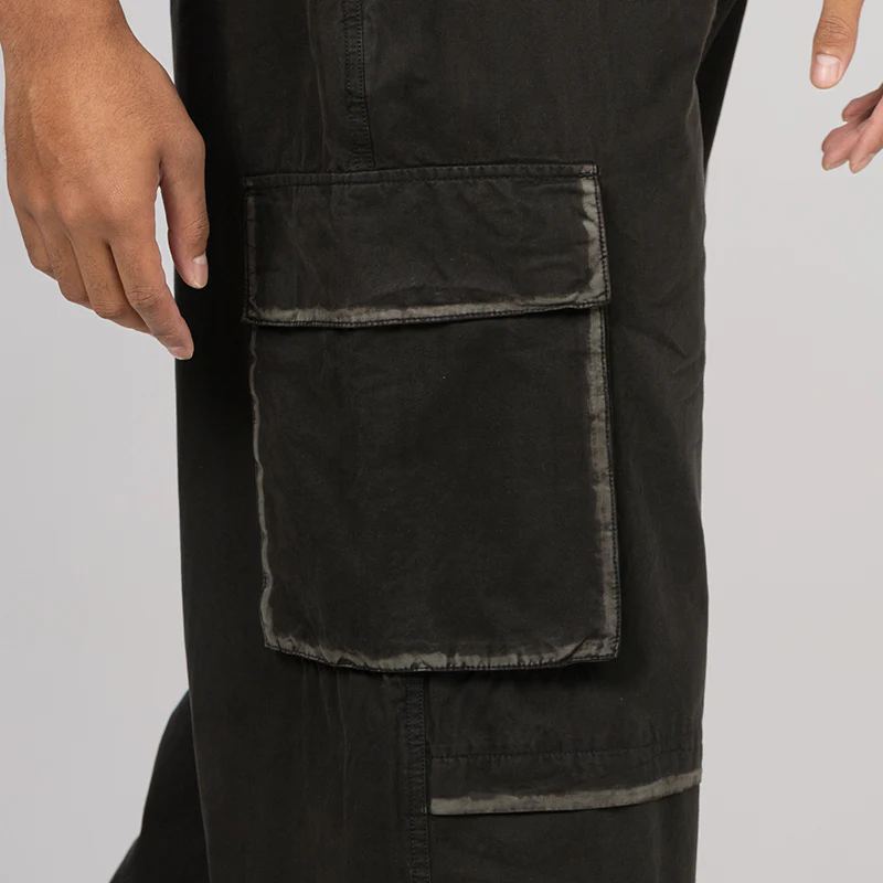 Worn Seam Cargo Pant - Worn Black - Image 6
