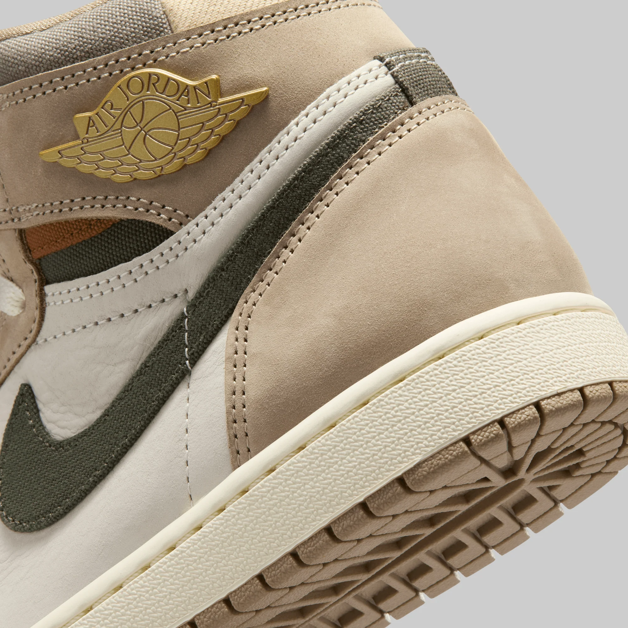 W's Air Jordan 1 Retro Hi OG "Khaki" - Image 5