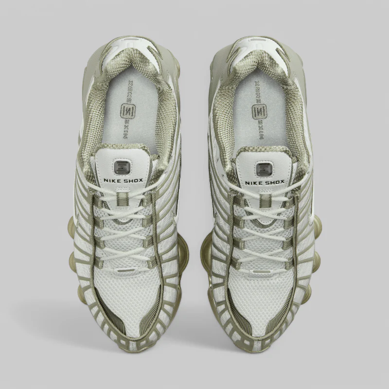 W's Shox TL - Light Silver/White/Light Army - Image 10