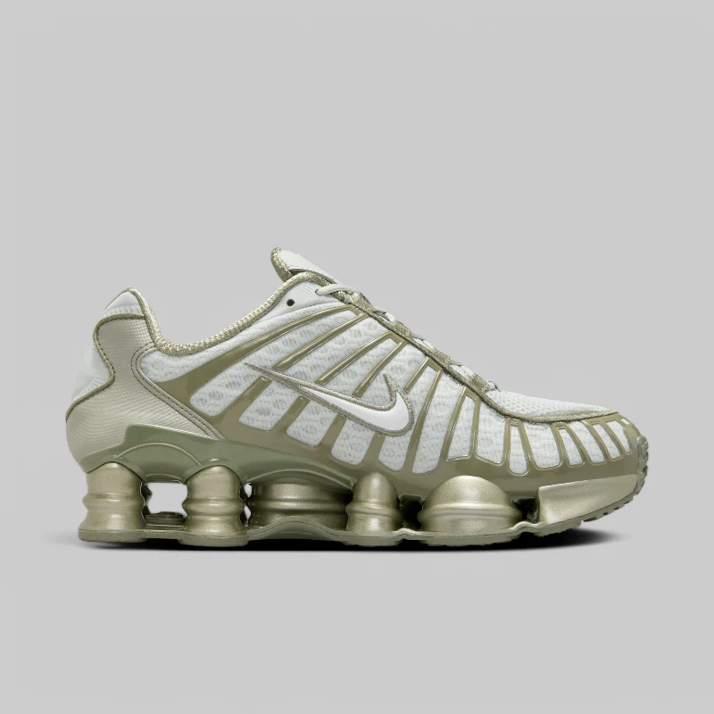 W's Shox TL - Light Silver/White/Light Army - Image 3