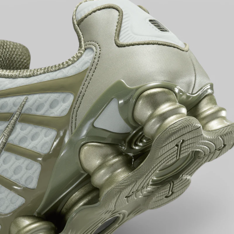 W's Shox TL - Light Silver/White/Light Army - Image 5