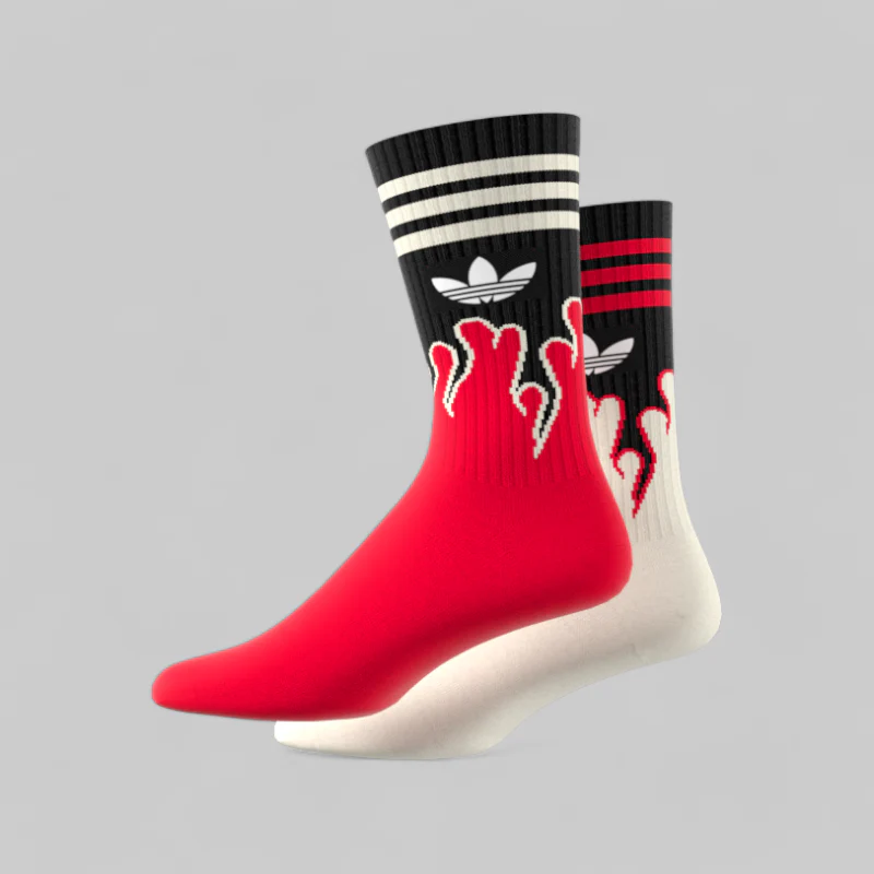X 100 Thieves Socks - Cream White/Red