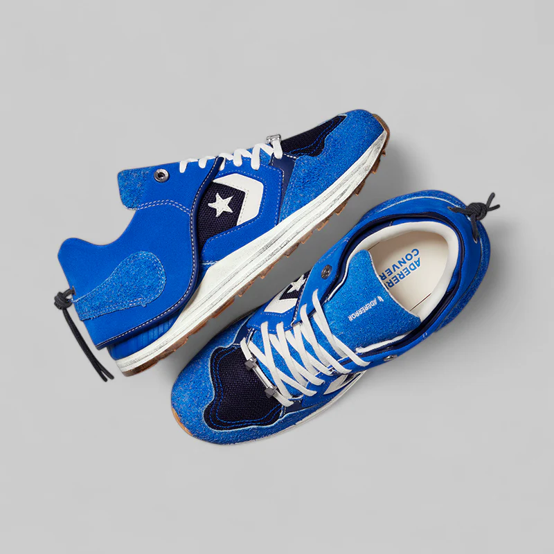 X ADERERROR Wave Trainer Low - Blue/Antique White/Tofu - Image 3