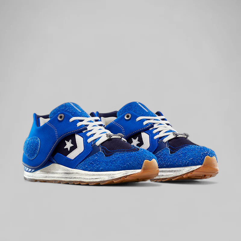 X ADERERROR Wave Trainer Low - Blue/Antique White/Tofu - Image 4