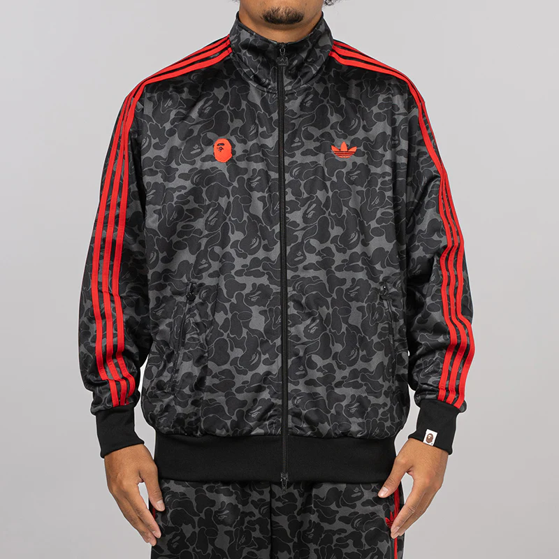 X Bape Firebird AOP Track Top - Black