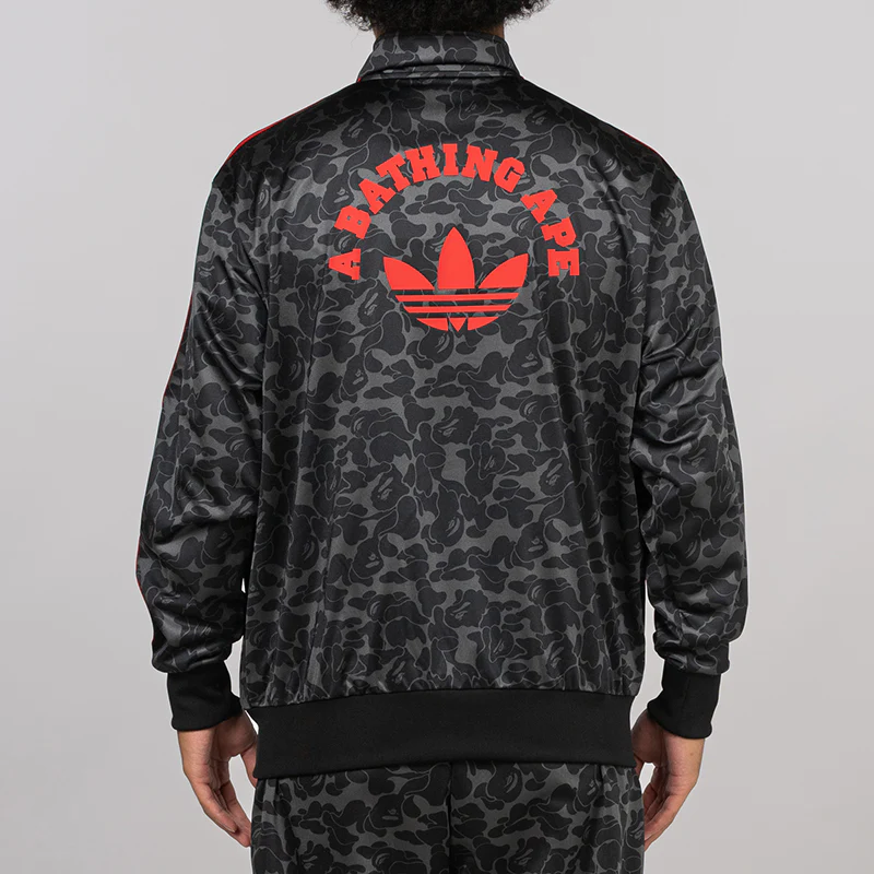 X Bape Firebird AOP Track Top - Black - Image 2