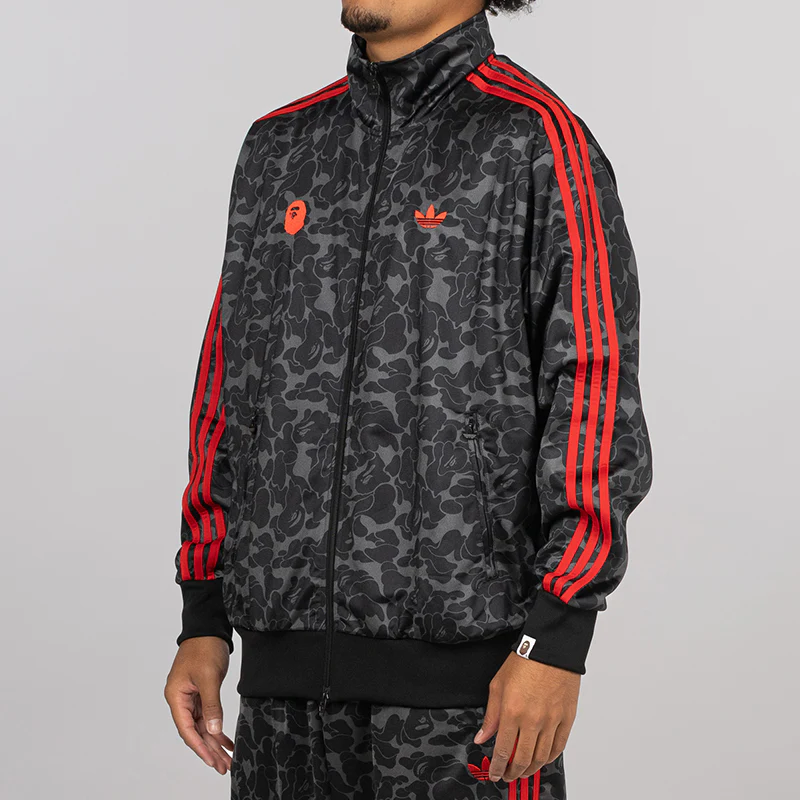 X Bape Firebird AOP Track Top - Black - Image 3
