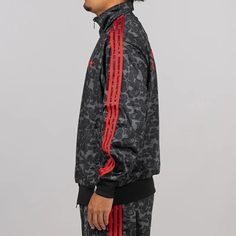X Bape Firebird AOP Track Top - Black - Image 4