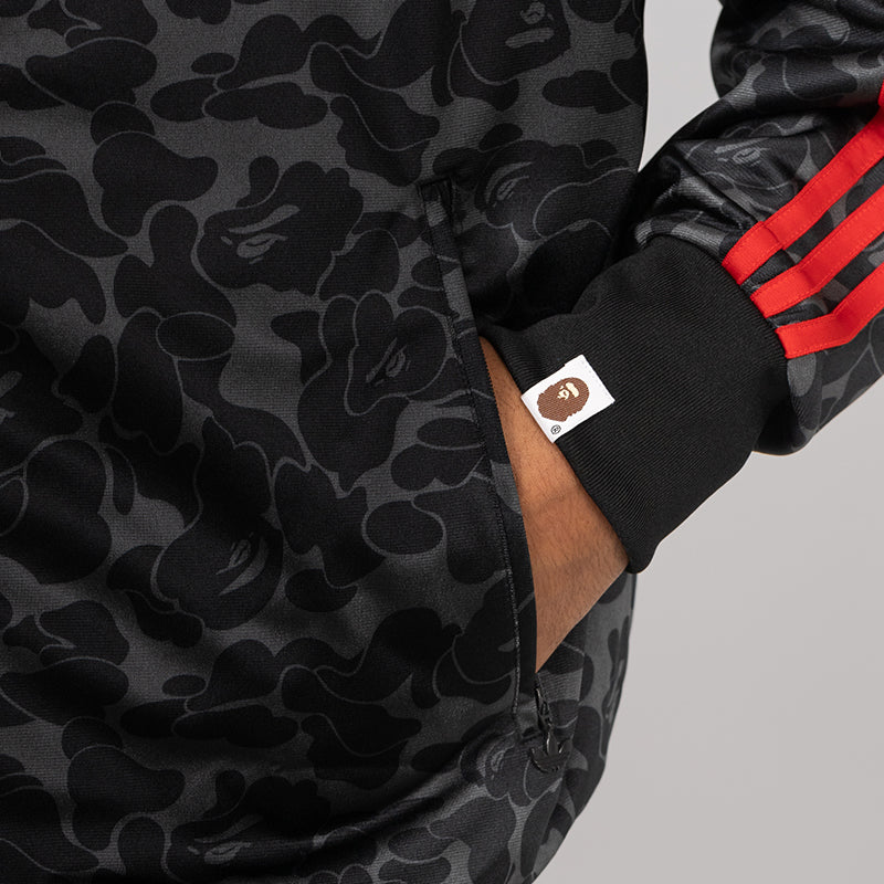 X Bape Firebird AOP Track Top - Black - Image 8