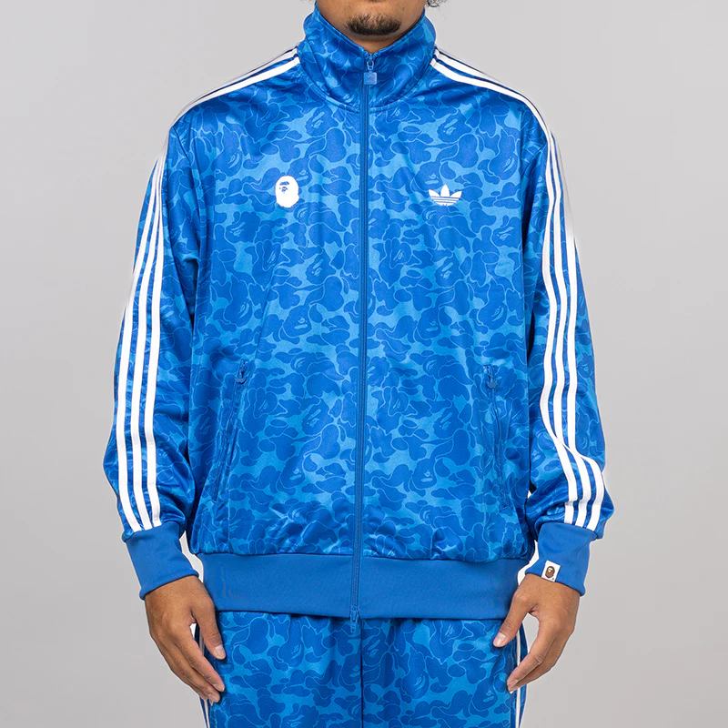 X Bape Firebird AOP Track Top - Blue