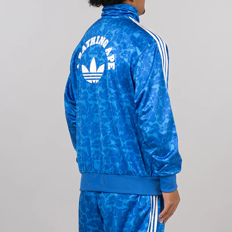X Bape Firebird AOP Track Top - Blue - Image 5