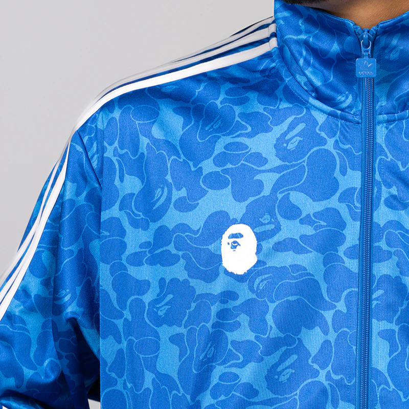 X Bape Firebird AOP Track Top - Blue - Image 6