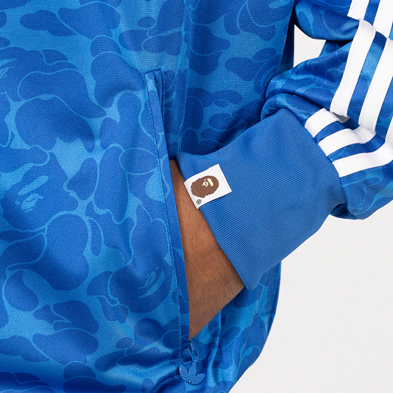 X Bape Firebird AOP Track Top - Blue - Image 8