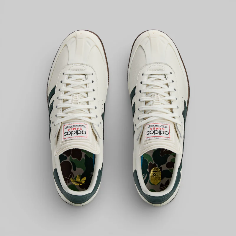 X Bape Samba - Off White - Image 6