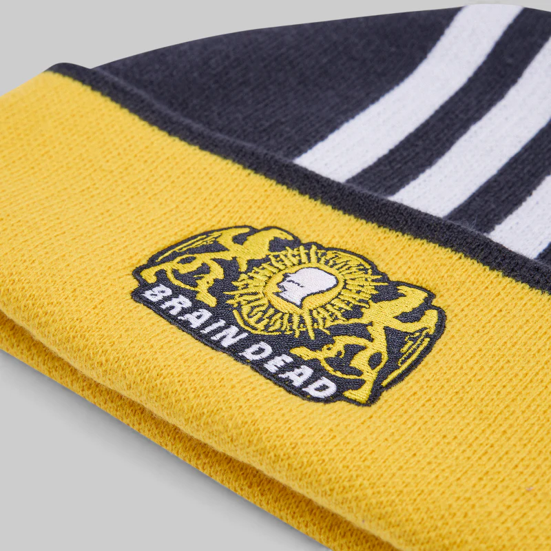 X Brain Dead Beanie - Black - Image 3