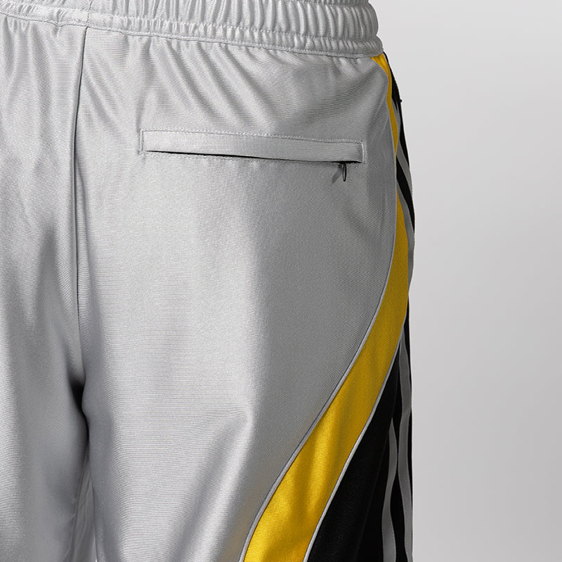 X Brain Dead Football Short - Silver Metallic - Image 5