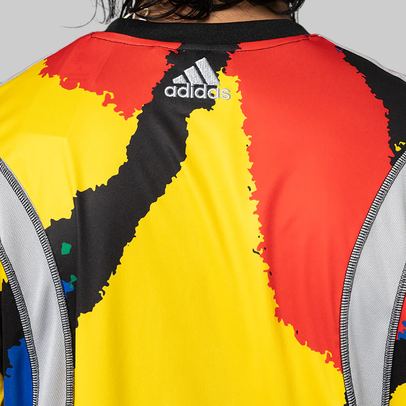 X Brain Dead Long Sleeve Jersey - Black/Equipment Yellow - Image 5