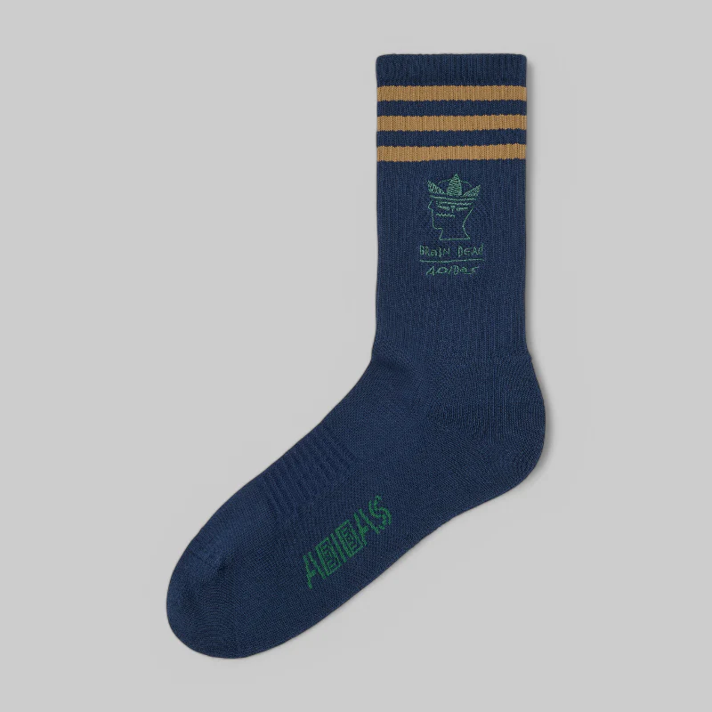 X Brain Dead Sock - Collegiate Navy