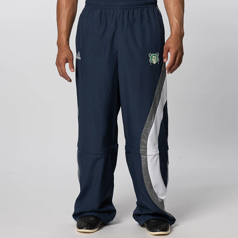 X Brain Dead Track Pant (convert to long shorts) - Collegiate Navy - Image 4