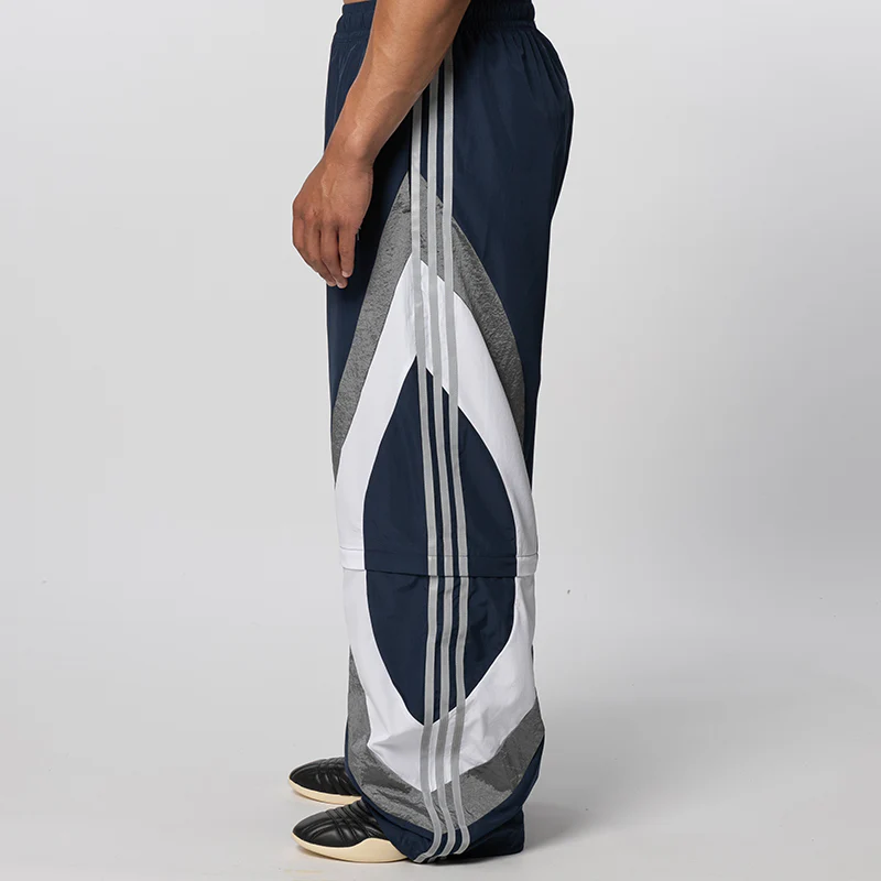 X Brain Dead Track Pant (convert to long shorts) - Collegiate Navy - Image 5