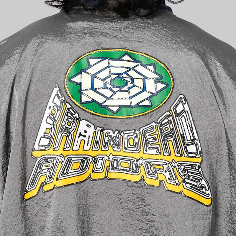 X Brain Dead Track Top - Collegiate Navy - Image 5