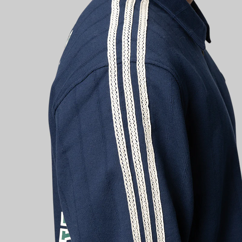 X CLOT By Edison Chen 1/4 Zip - Night Indigo - Image 5