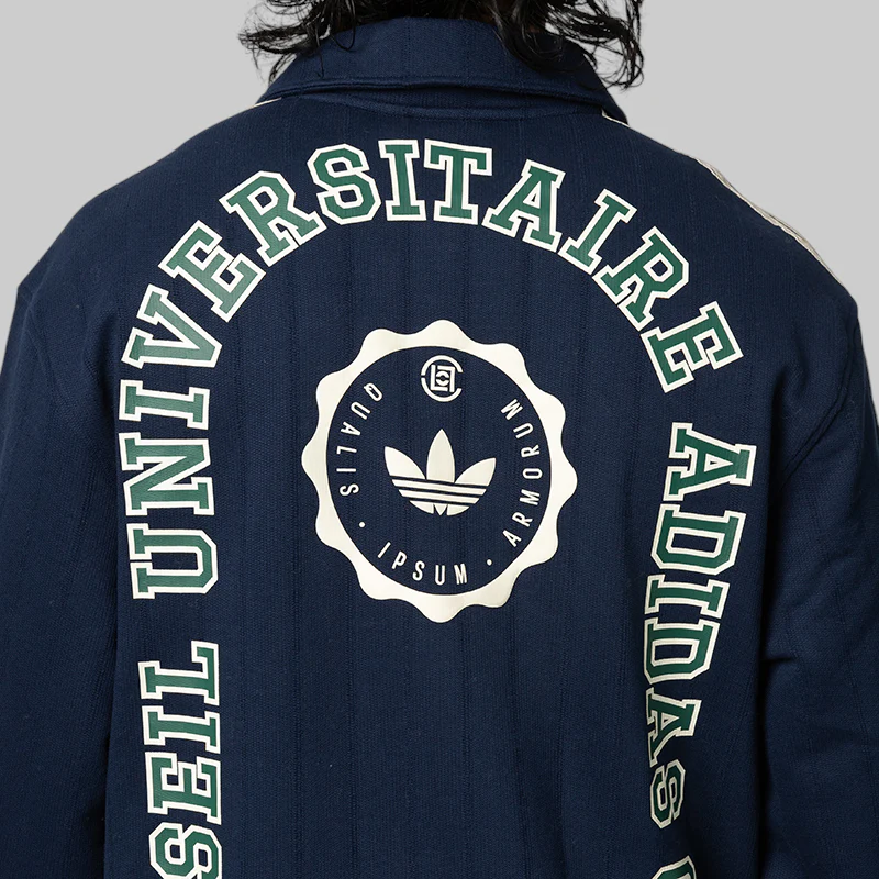 X CLOT By Edison Chen 1/4 Zip - Night Indigo - Image 7