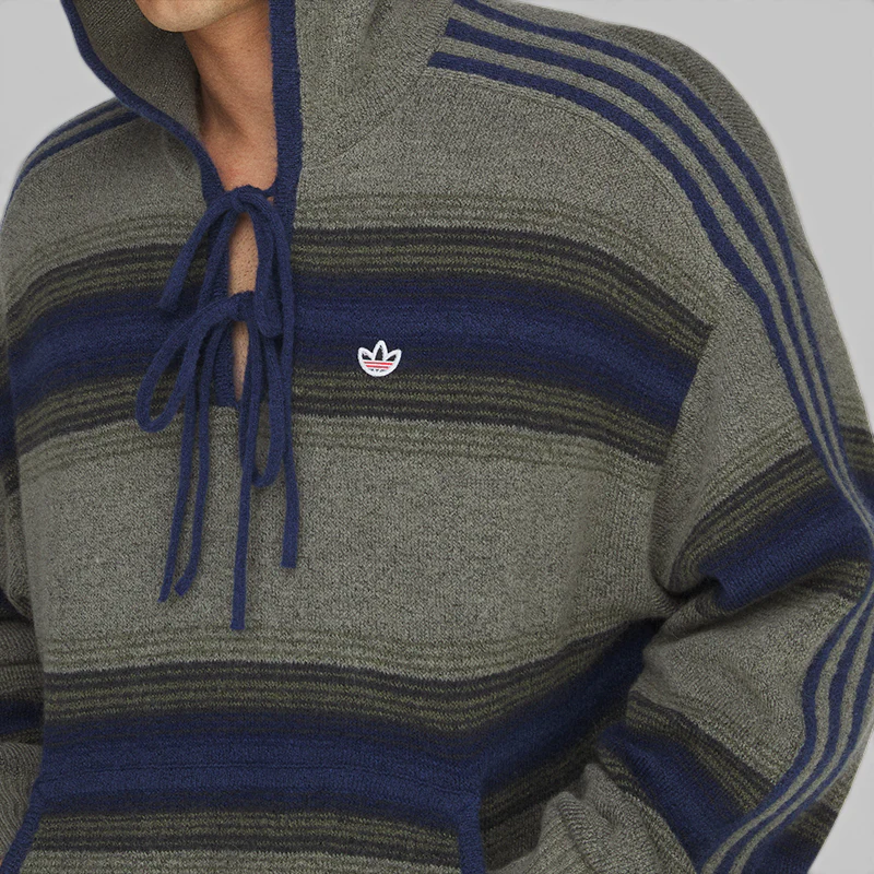 X CLOT By Edison Chen Baja Hoodie - Trace Khaki/Tech Indigo - Image 5