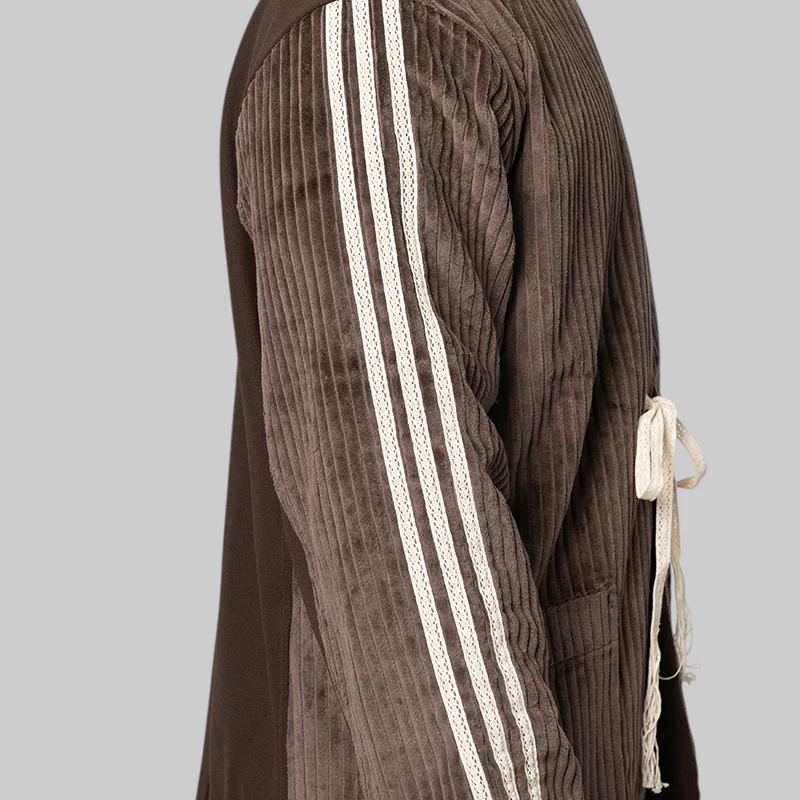 X CLOT By Edison Chen Corduroy Jacket - Dark Brown - Image 5