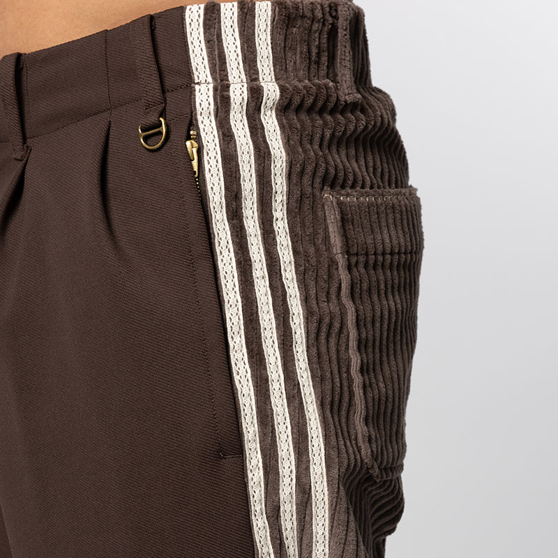 X CLOT By Edison Chen Corduroy Slacks Pant - Dark Brown - Image 6