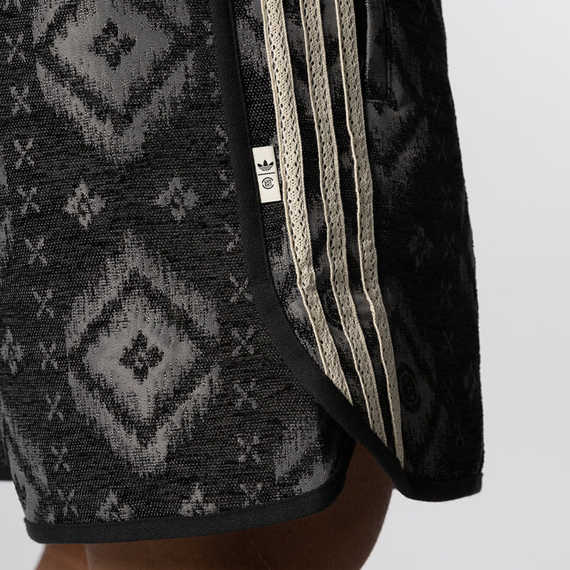 X CLOT By Edison Chen Ikat Short - Carbon - Image 6