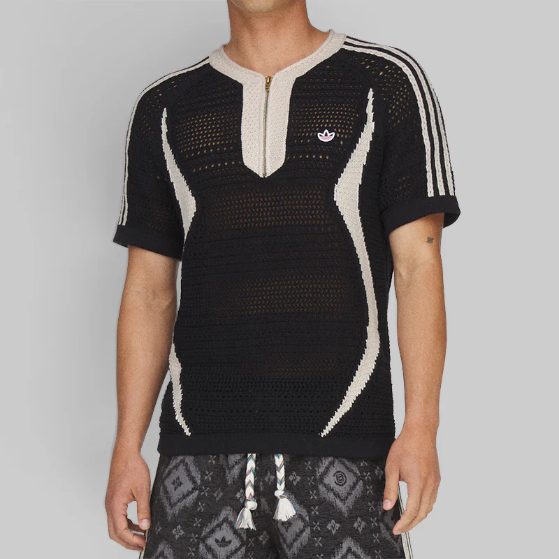X CLOT By Edison Chen Knit Jersey - Black/Wonder White - Image 4