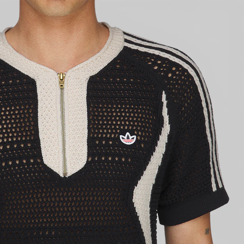 X CLOT By Edison Chen Knit Jersey - Black/Wonder White - Image 5