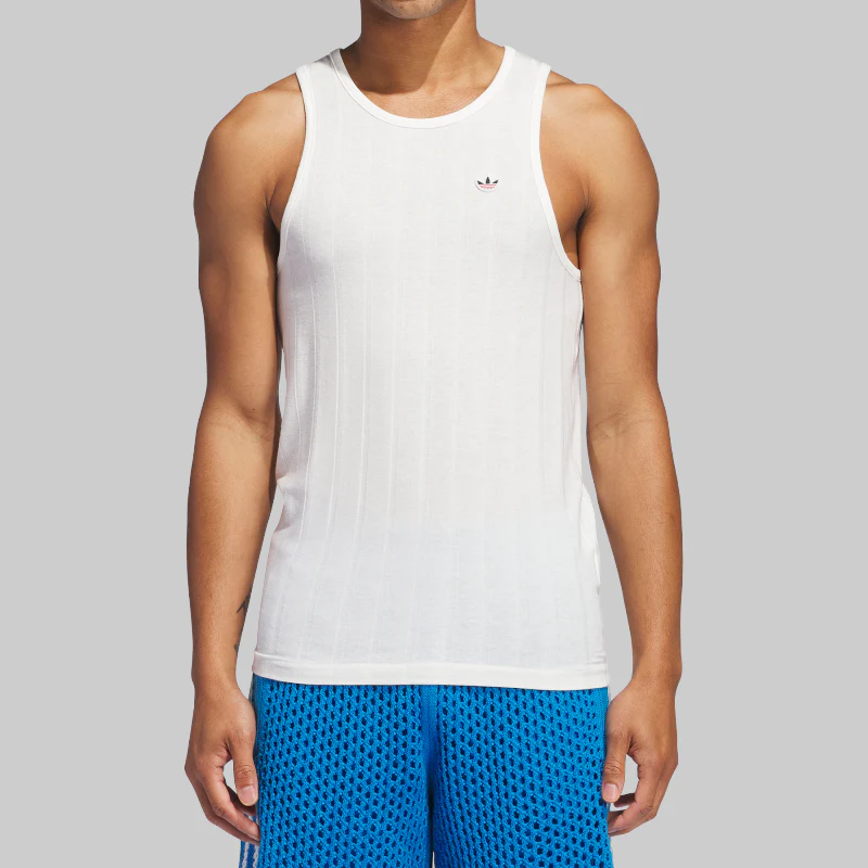 X CLOT By Edison Chen Rib Tank - Core White - LAST 1!