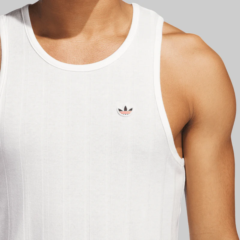 X CLOT By Edison Chen Rib Tank - Core White - LAST 1! - Image 4