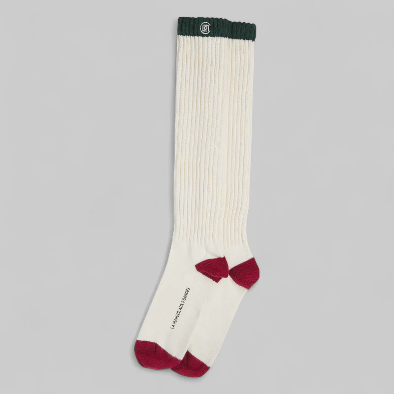 X CLOT By Edison Chen Socks - Cream White