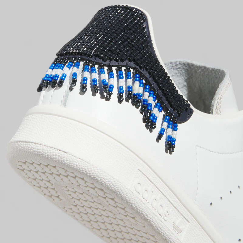 X CLOT By Edison Chen Stan Smith - White/Navy - Image 5